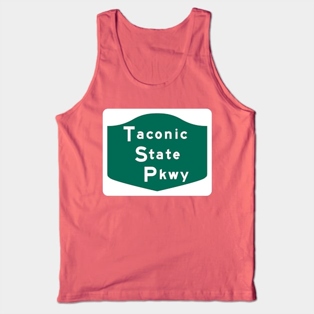 Taconic State Parkway New York Tank Top by SunkenMineRailroad